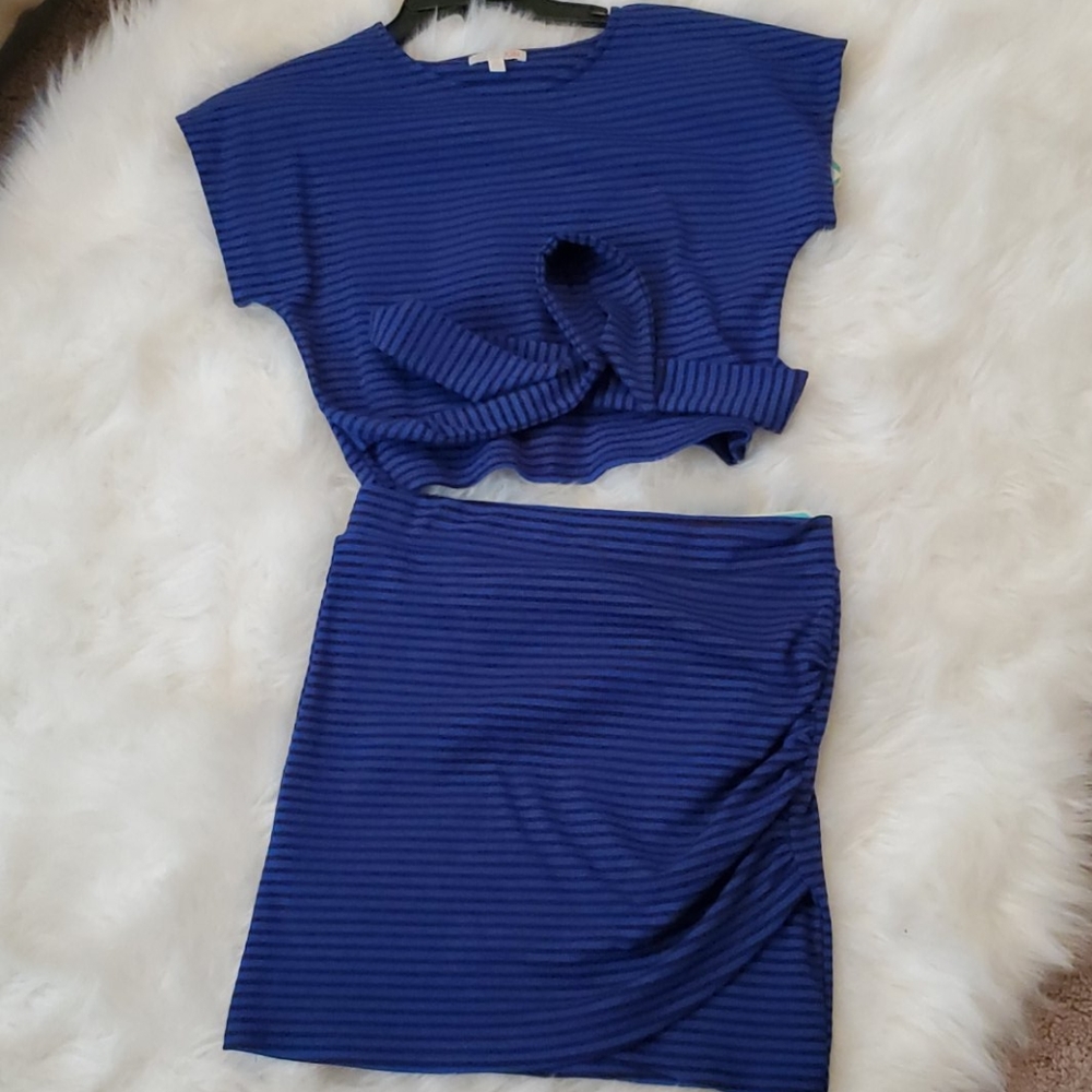 2P skirt outfit